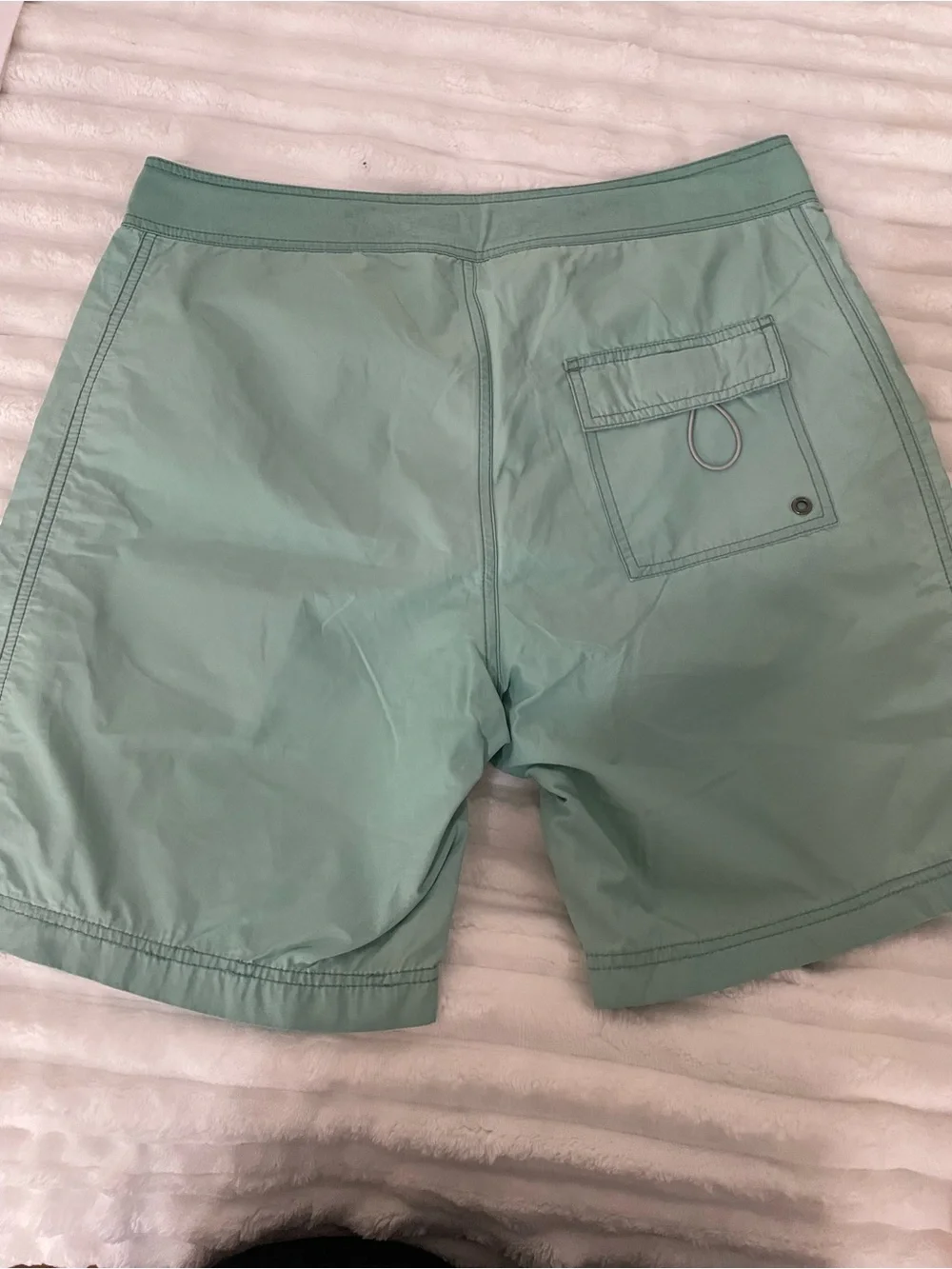 Onia Men's Seafoam Green Swim Board Shorts
